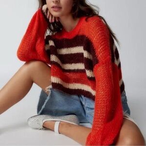 UO•NWT•Kimchi Blue•Fall Crop Sweater•Sz S